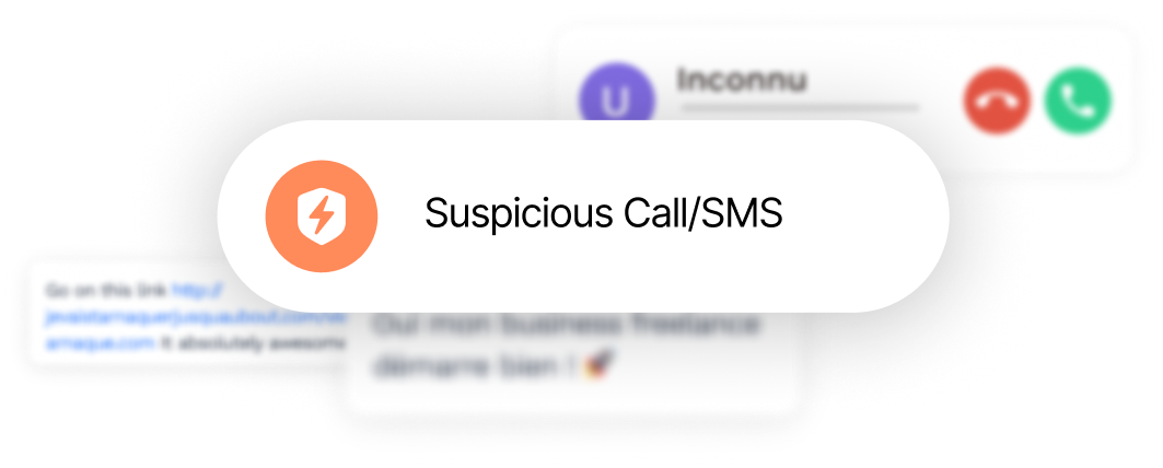 Call and message protection Call and message protection
